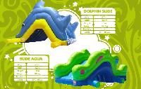 Dolphin Slide y Slide Aqua